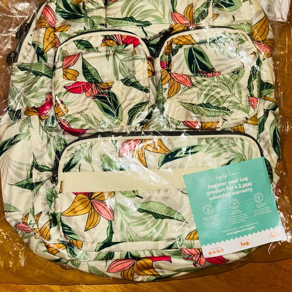 🌺RARE 🌺 LUG Jumper Backpack in Lily Sand - BEAUTIFUL NWT - Picture 16 of 16